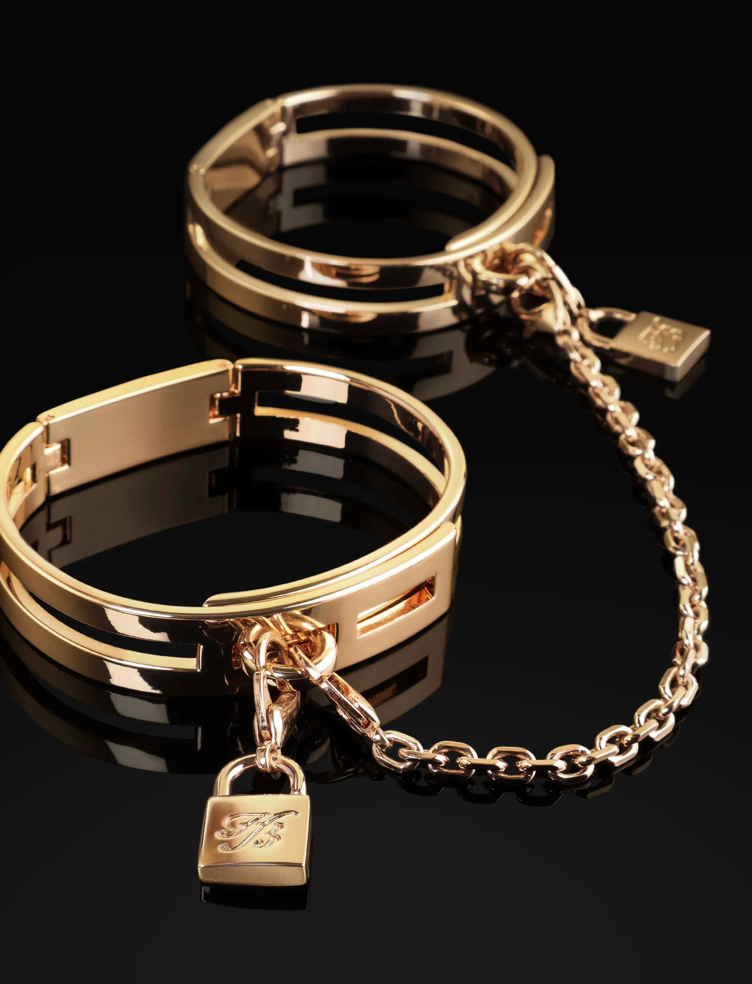 Gold Bracelet Cuffs - Image 4