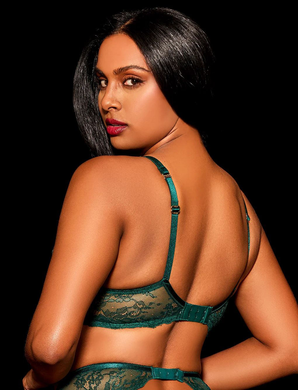 Charlotta Emerald Bra - Image 3