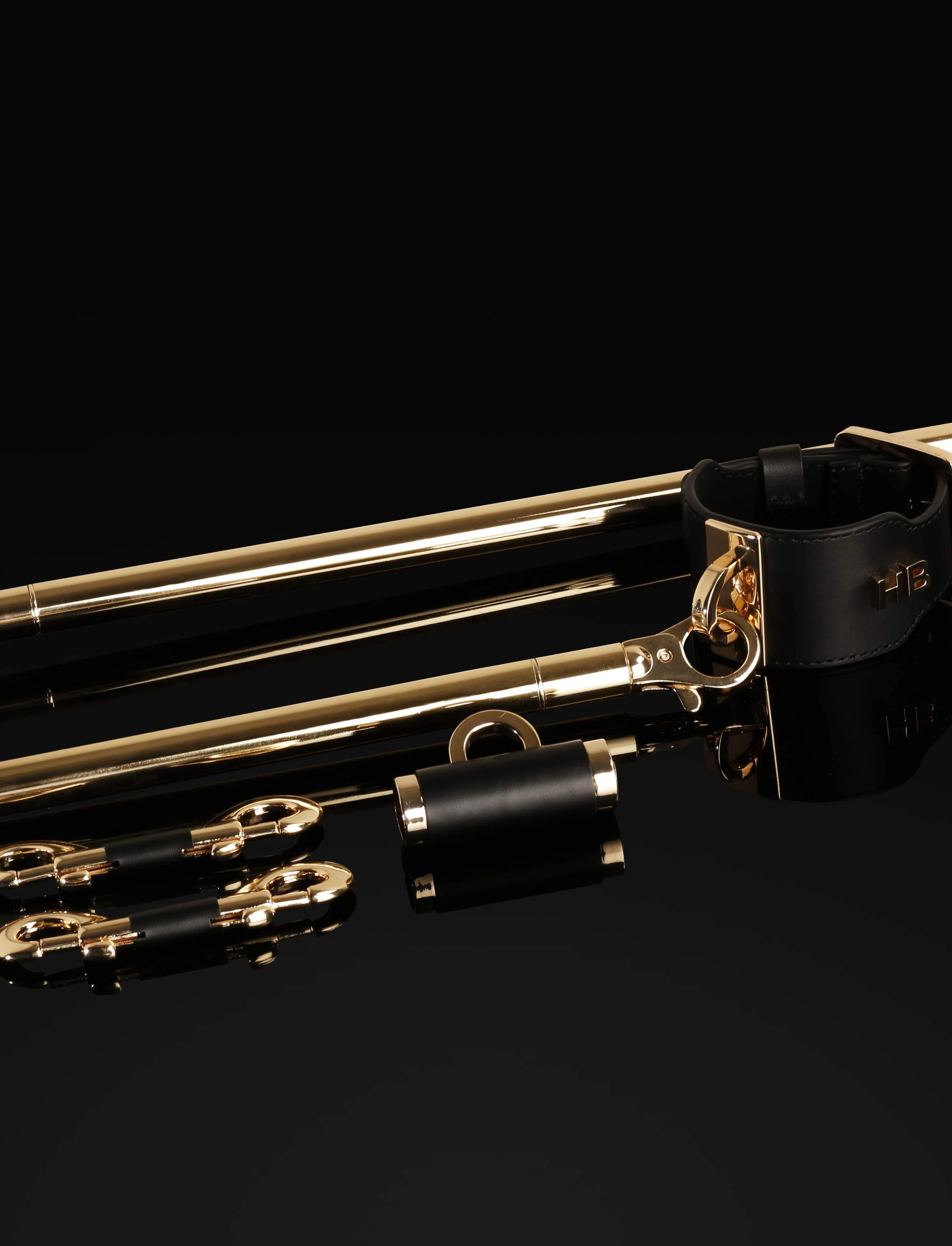 Fashion Fetish Leather Spreader Bar - Image 4